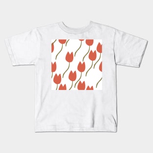 Flower Pattern Kids T-Shirt